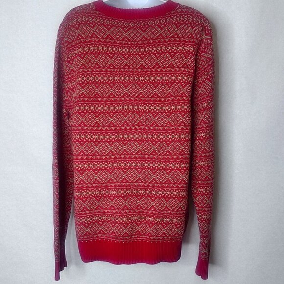 Unisex Ugly Christmas Sweater ERMAHGERD ERTS CHERSTMERS by Alex Stevens - Size M - Picture 6 of 15